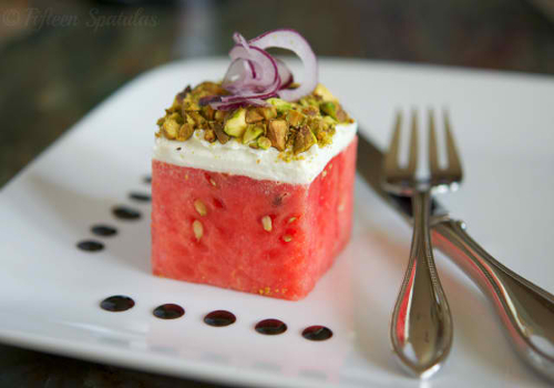  Stacked Watermelon Salad