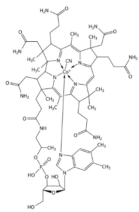 b12-cobalamin-molecular-structure