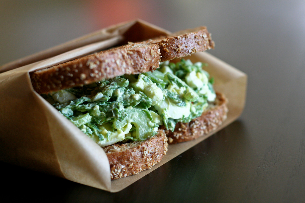 Spinach-ful Egg Salad