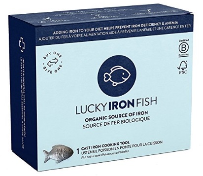 Iron deficiency anemia solution, The Lucky Iron Fish