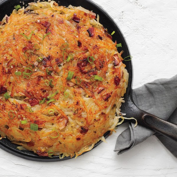 Rosti With Bacon And Scallions