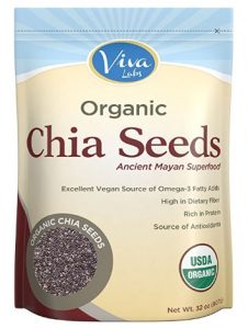 Viva Labs Organic Chia Seeds Bag