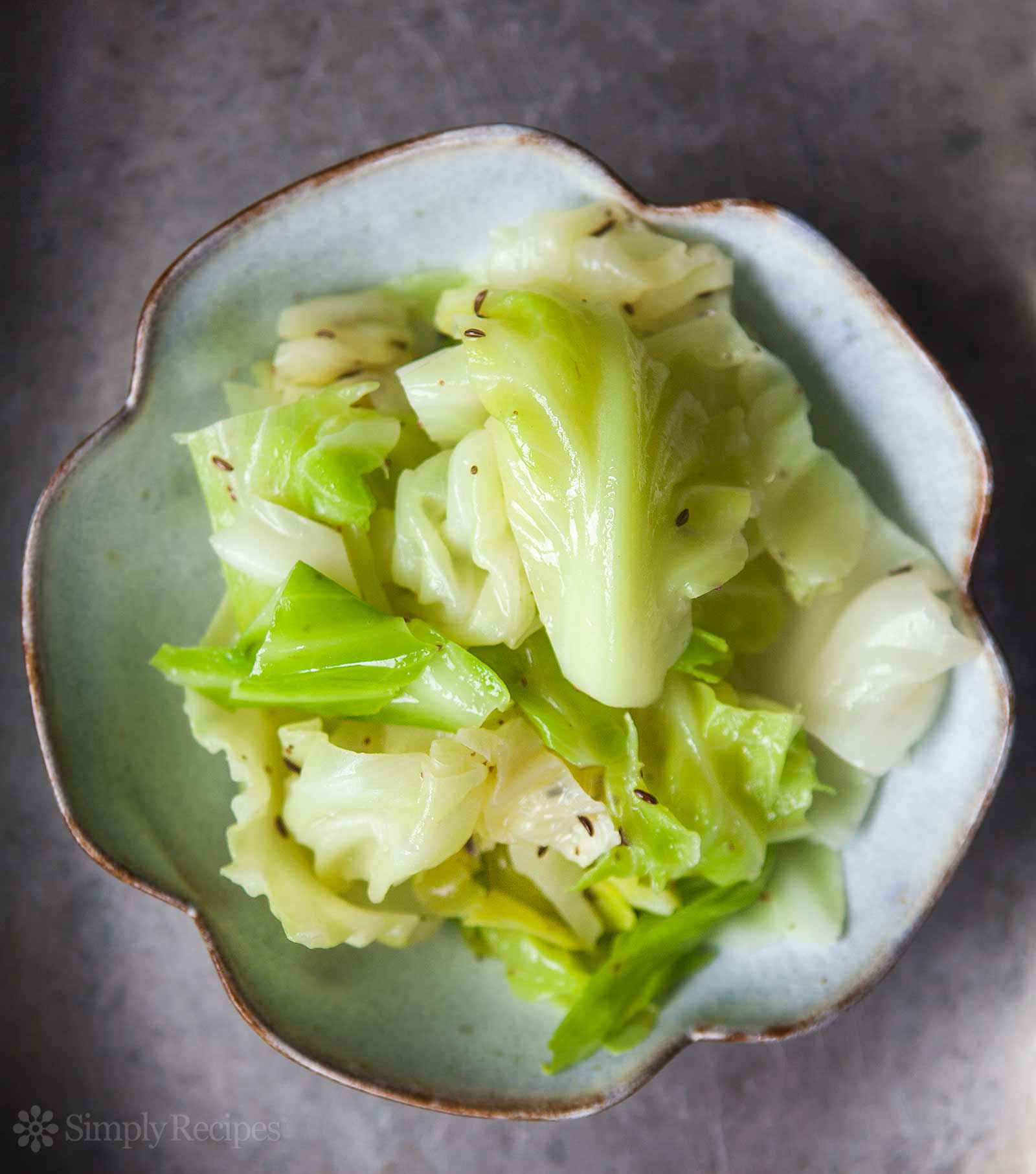 Butter Cabbage with Caraway