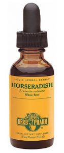 Herb Pharm Certified Organic Horseradish Extract for Respiratory System Support