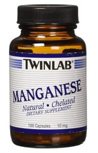 Twinlab 10 mg Manganese Capsules