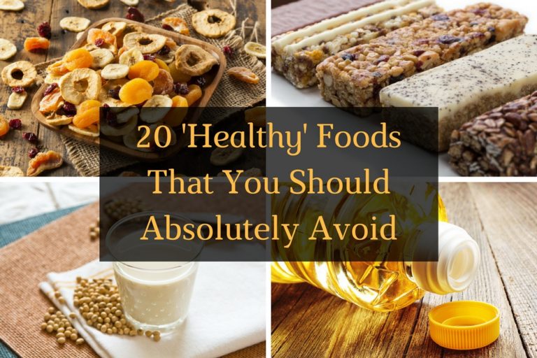 20 Healthy Foods that You Should Absolutely Avoid - Article Featured Image