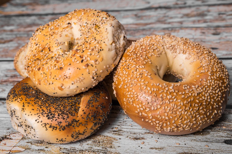 New York Bagels with Seeds
