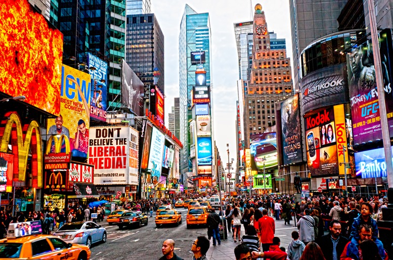 Times Square is a symbol of New York City