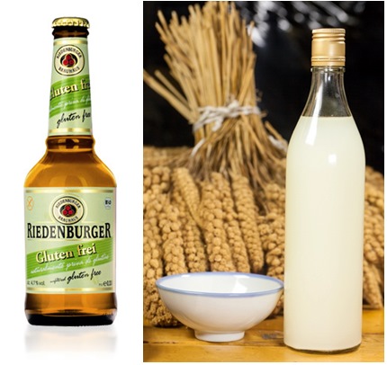 Millet beer from Germany and alcohol from China