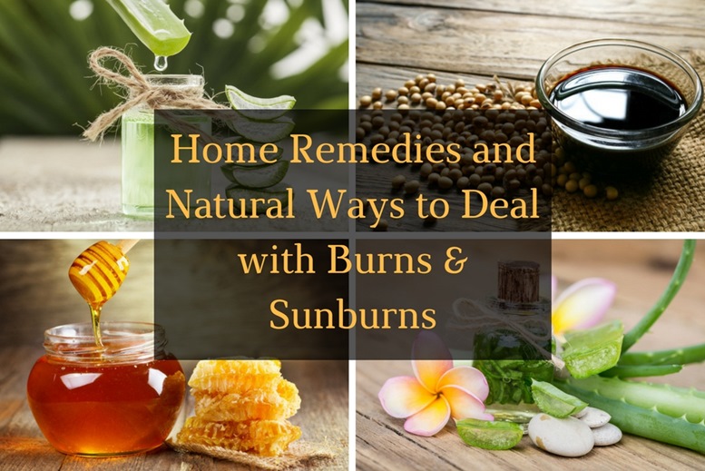 Ways to deal with burns and sunburns article - Featured Image